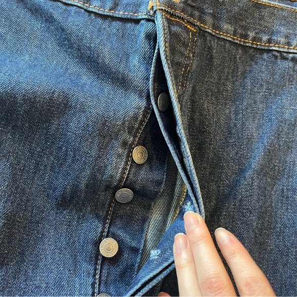 NWT Levi’s Men’s Big Tall 501 Original Fit Straight Leg Jean Size 58x30 - Picture 2 of 5